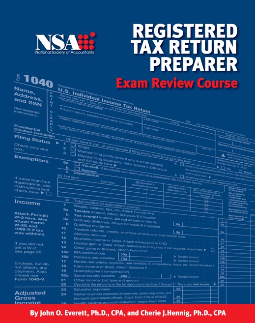 Registered Tax Return Preparer Exam Review Course